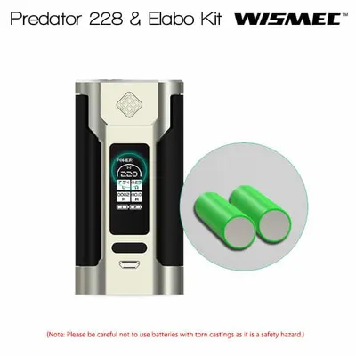 Wismec Predator Elabo Kit Batteries