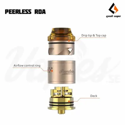 Geekvape Peerless RDA Exploded View