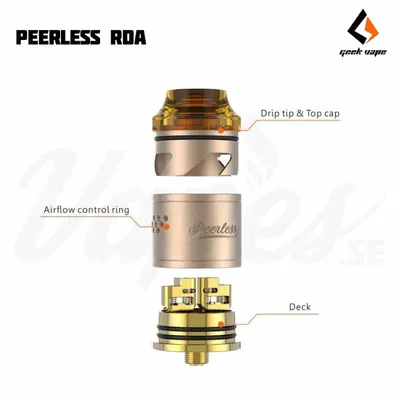 Geekvape Peerless RDA Exploded View