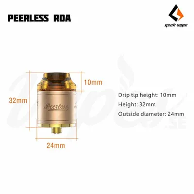 Geekvape Peerless RDA Measurements