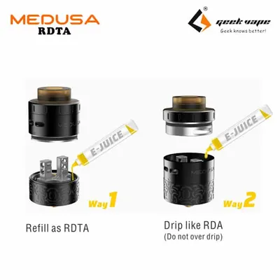 GeekVape Medusa RDTA Filling
