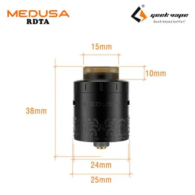 GeekVape Medusa RDTA Dimensions