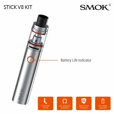 SMOK Stick V8 Kit LED indicator