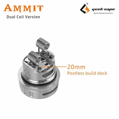 Geekvape Ammit RTA Dual Build Deck
