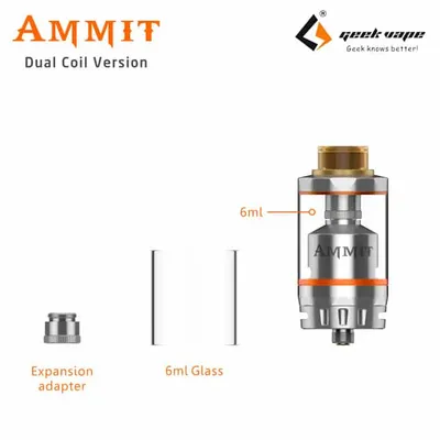 Geekvape Ammit RTA Dual Adapter 6 ml