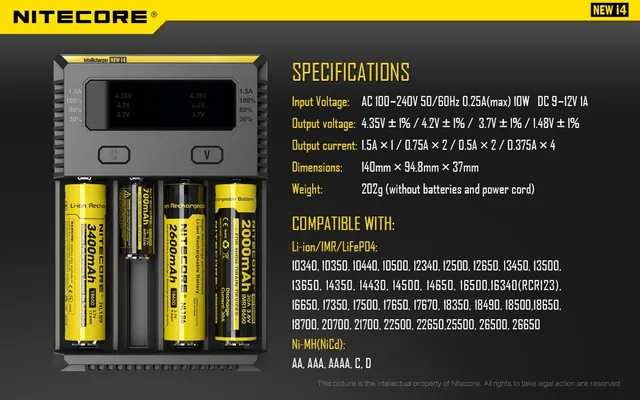 Nitecore NEW i4