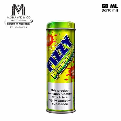 Fizzy Pineapple TPD 6x 10 ml E-juice