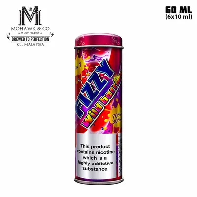 Fizzy Wild Berries TPD 6x 10 ml E-juice