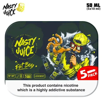 Nasty Juice Fat Boy TPD 5x10 ml e-juice