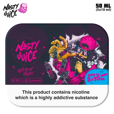 Nasty Juice Wicked Haze TPD 5x10 ml e-juice