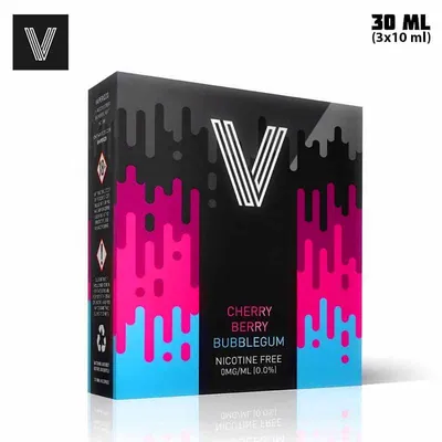 Vaperizzo Cherry Berry Bubblegum TPD 3x10 ml e-juice