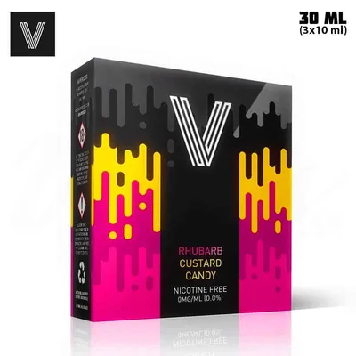 Vaperizzo Rhubarb Custard TPD 3x10 ml e-juice