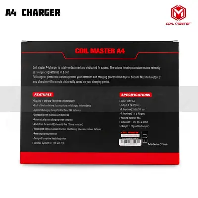 Coil Master A4 Charger