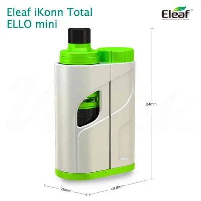 Eleaf iKonn Total Ello Mini Kit SIze