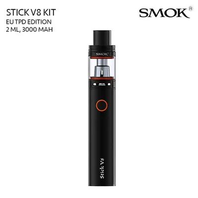 SMOK Stick V8 TPD Kit Black Svart