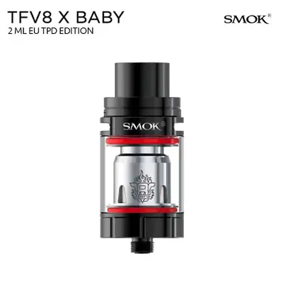 SMOK TFV8 X-Baby Black Svart