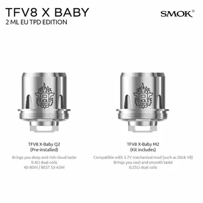 SMOK TFV8 X-Baby Coils