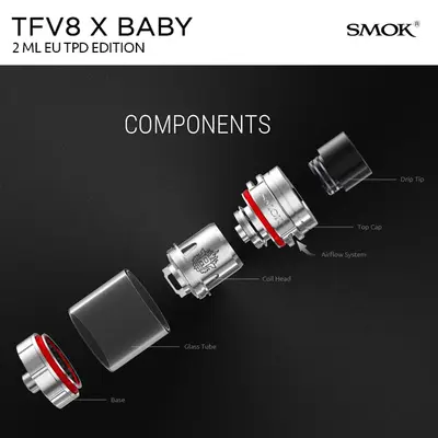 SMOK TFV8 X-Baby Components