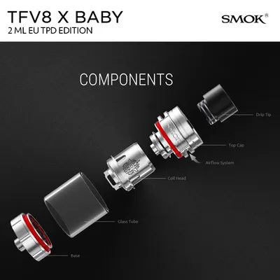 SMOK TFV8 X-Baby Components