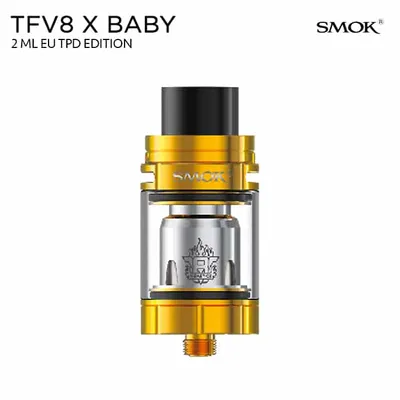 SMOK TFV8 X-Baby Gold Guld