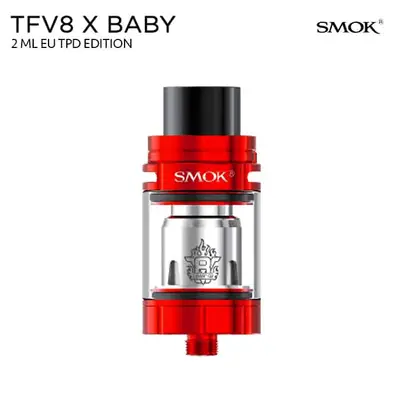 SMOK TFV8 X-Baby Röd Red