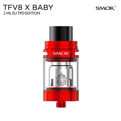SMOK TFV8 X-Baby Röd Red