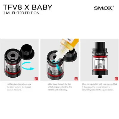 SMOK TFV8 X-Baby Filling