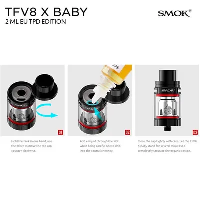 SMOK TFV8 X-Baby Filling