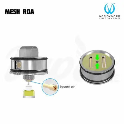 Vandy Vape Mesh RDA Squonk Pin