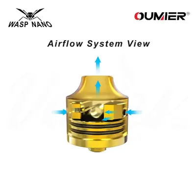 OUMIER Wasp Nano RDA Airflow