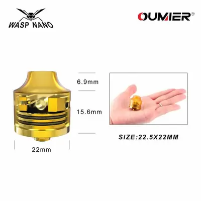 OUMIER Wasp Nano RDA Size