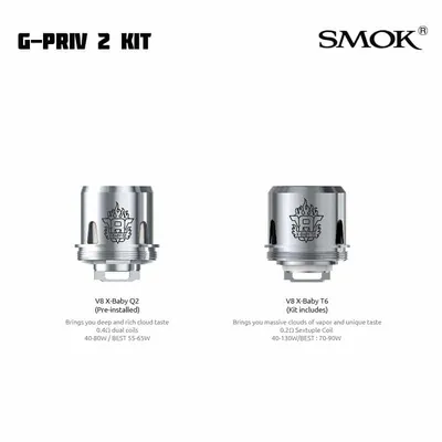SMOK G-Priv 2 Kit TFV8 X-Baby