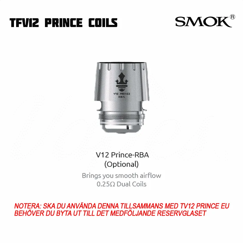 Smok TFV12 Prince RBA