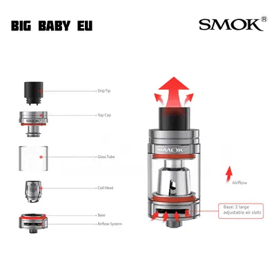 Smok TFV8 Big Baby Airflow