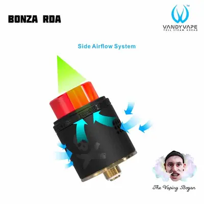 Vandy Vape Bonza RDA Airflow