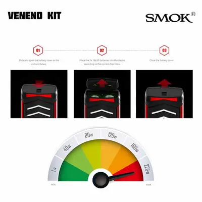 Smok Veneno Kit Battery