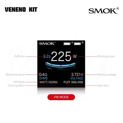 Smok Veneno Kit VW Mode