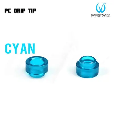 Vandy Vape PC Drip Tip 810 Cyan