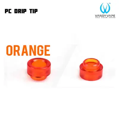 Vandy Vape PC Drip Tip 810 Orange
