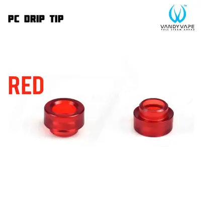 Vandy Vape PC Drip Tip 810 Red
