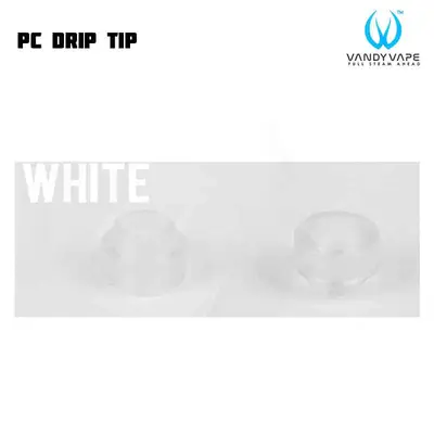 Vandy Vape PC Drip Tip 810 White
