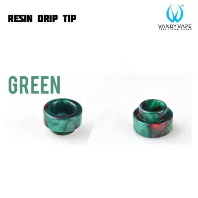 Vandy Vape Resin Drip Tip 810 Green