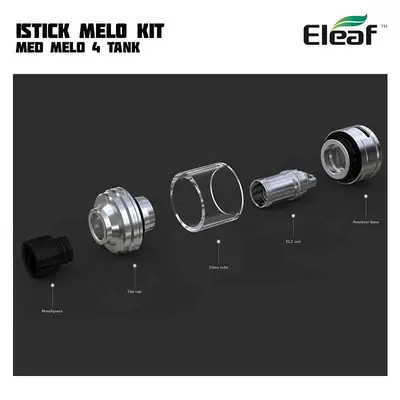 Eleaf iStick Melo Kit Parts