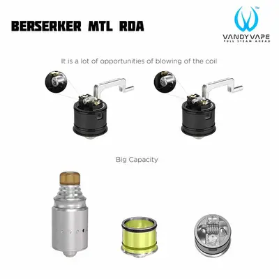 Vandy Vape Berserker MTL RDA Capacity