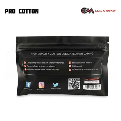 Coil Master Pro Cotton Back