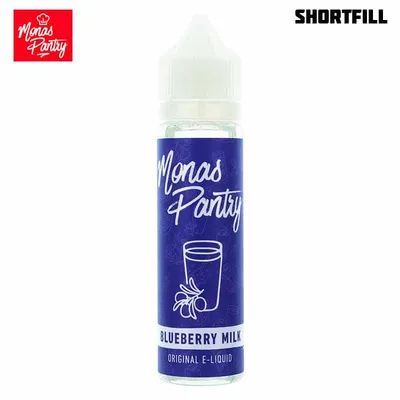 Monas Pantry - Blueberry Milk (50 ml, Shortfill)