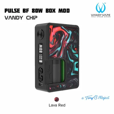 Vandy Vape Pulse BF 80W Box Lava Red
