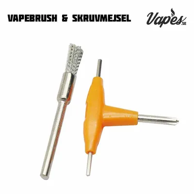 Vapebrush & Skruvmejsel