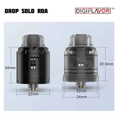 Digiflavor Drop Solo RDA Measure