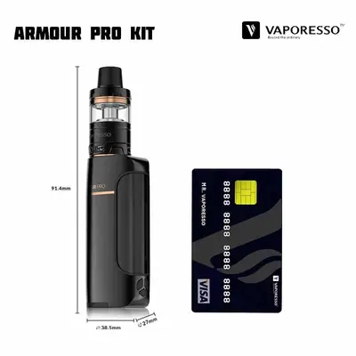 Vaporesso Armour Pro Kit Measure
